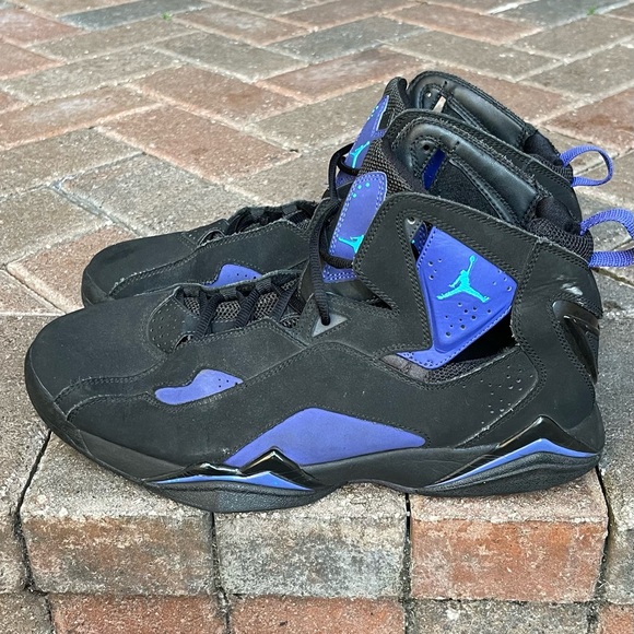 Jordan True Flight 'Black Blue Lagoon' men’s sneakers - Picture 6 of 11